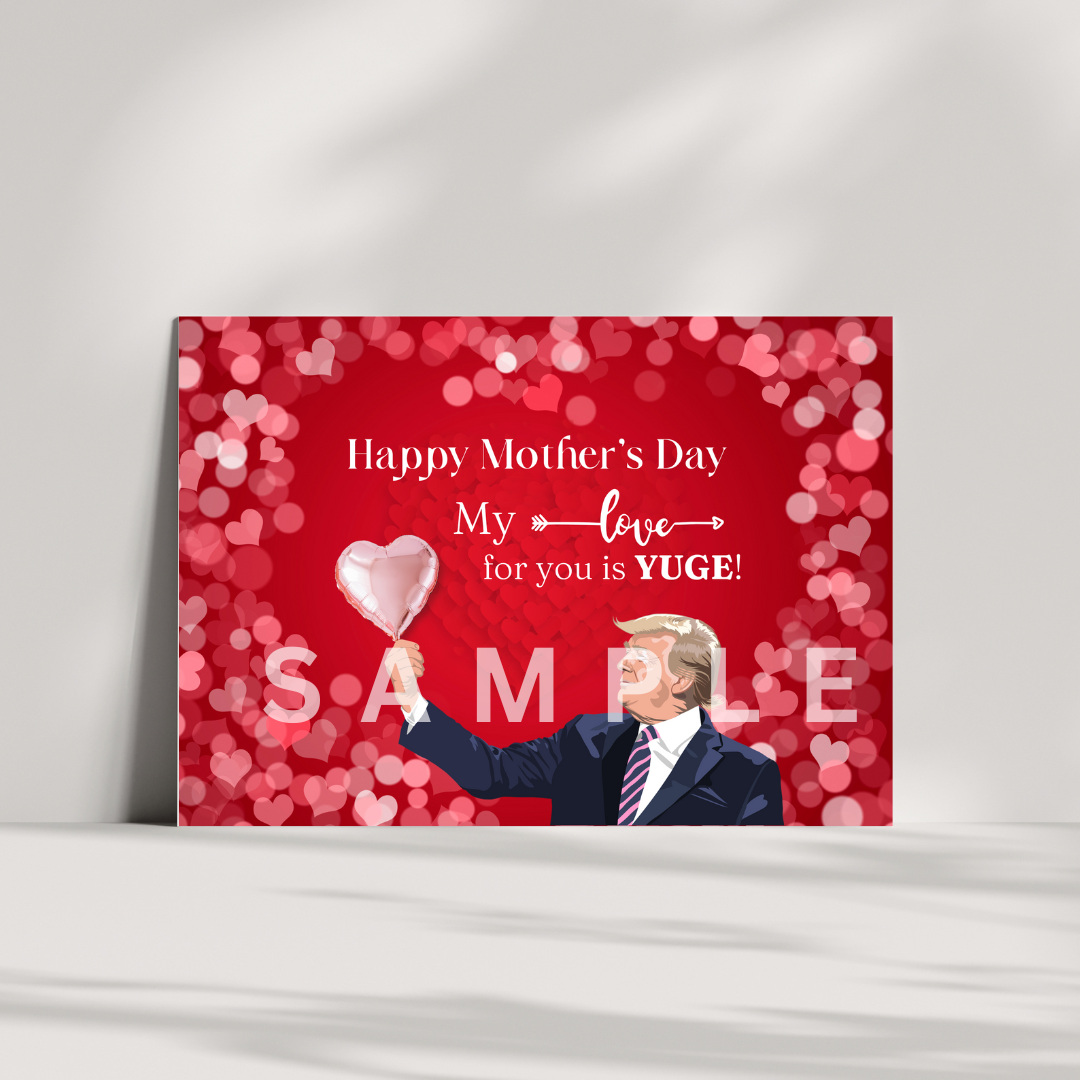 Mother's Day Card Instant Digital Download | MAGA | Trump