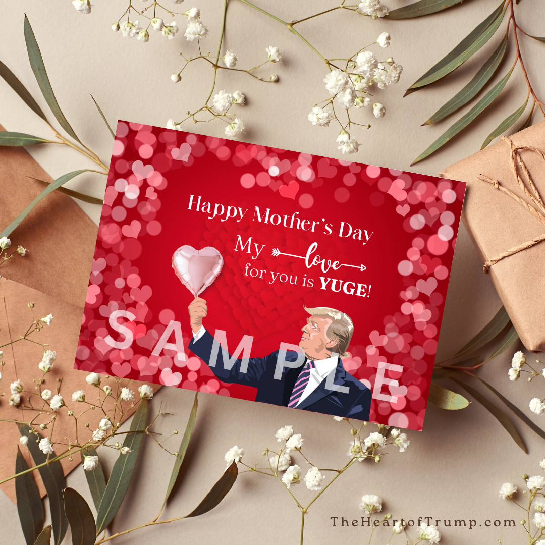 Mother's Day Card Instant Digital Download | MAGA | Trump