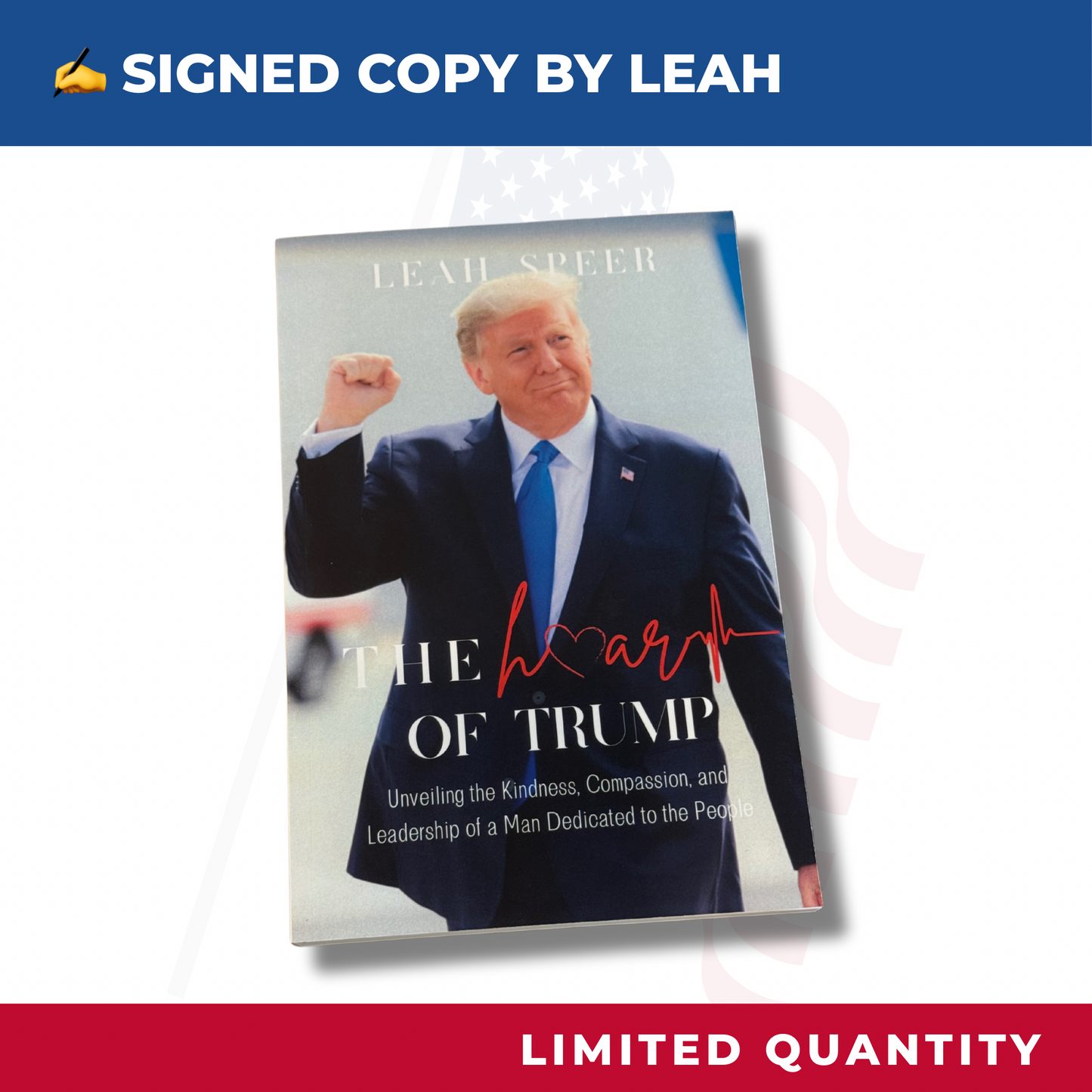 ✨ Signed Copy ✨ The Heart of Trump Paperback Book