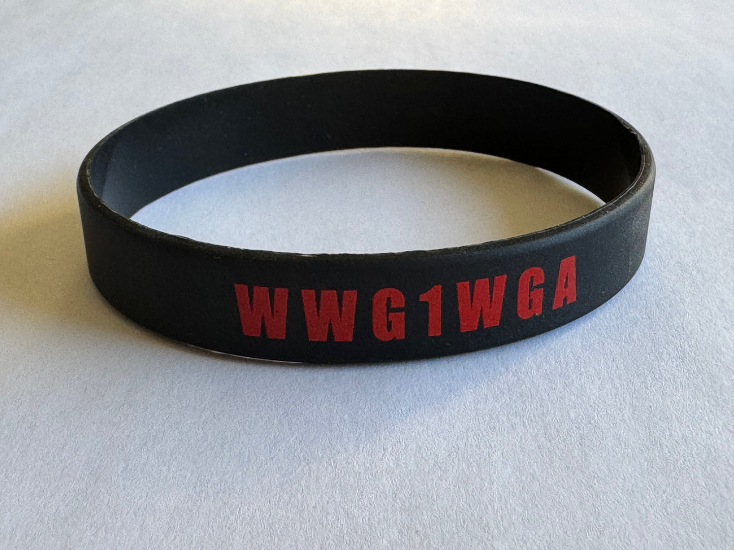 (2) WWG1WGA Silicone Wristband – Q / Anon Digital Soldier Bracelets