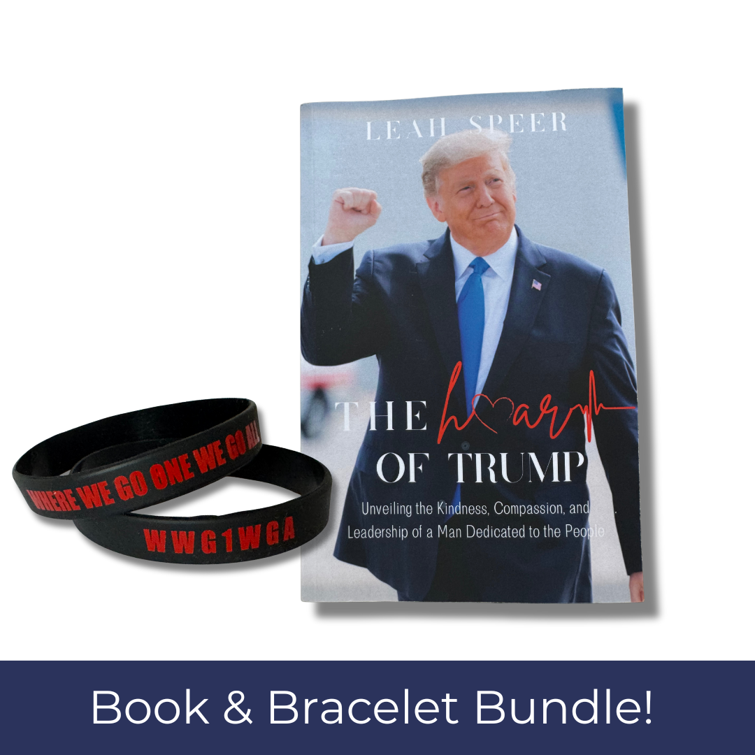 Book & Bracelet Bundle | The Heart of Trump Paperback Book