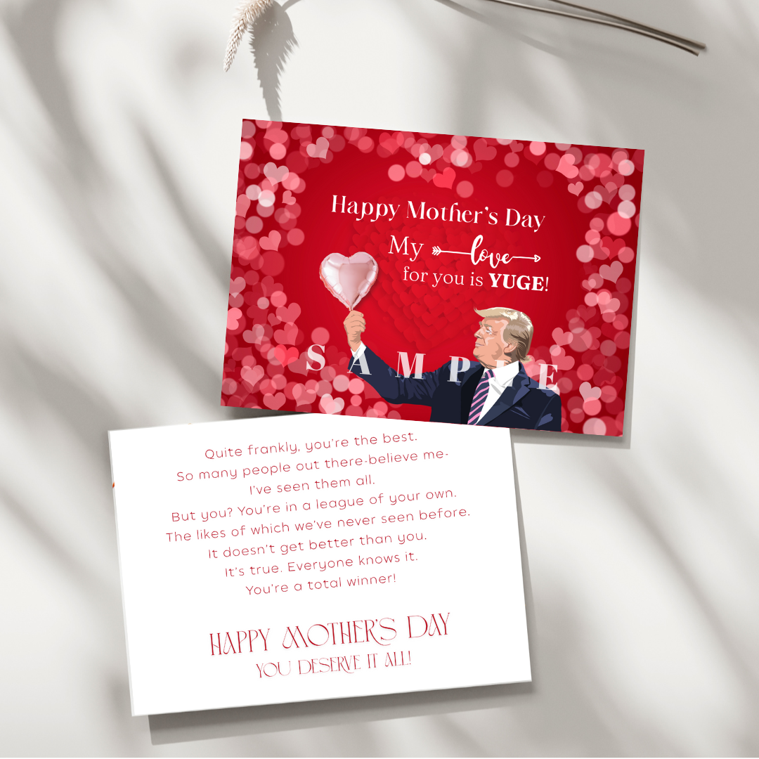 Mother's Day Card Instant Digital Download | MAGA | Trump
