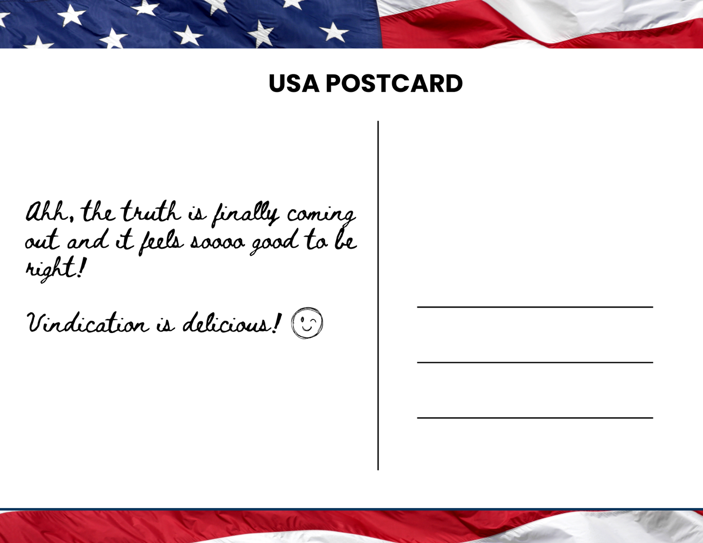 "Told You So" Postcards – Share a Fun, Personalized "I Told You So" with Friends, Family & Doubters, Mailed Directly