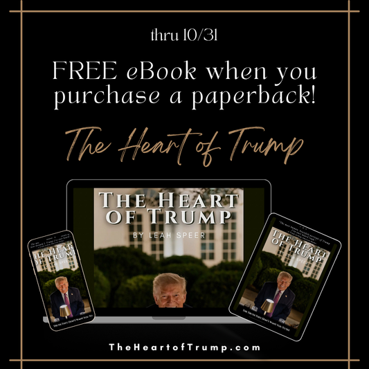 "The Heart of Trump" Paperback Book with FREE eBook Instant Download