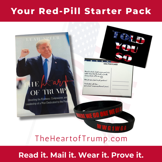 Ultimate Red-Pill Bundle: Read it. Mail it. Wear it. Prove it.