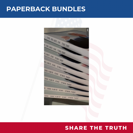 Bundles for Groups - "The Heart of Trump" Paperback Books