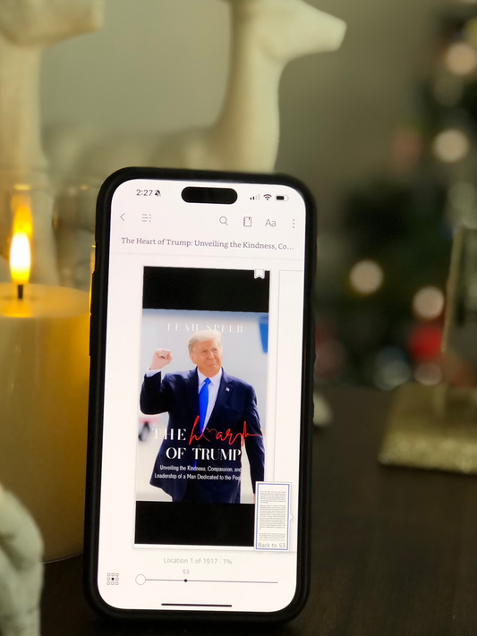 eBook "The Heart of Trump: Unveiling the Kindness, Compassion, and Leadership of a Man Dedicated to the People" | Trump Digital Book | Trump Book | Digital Publication