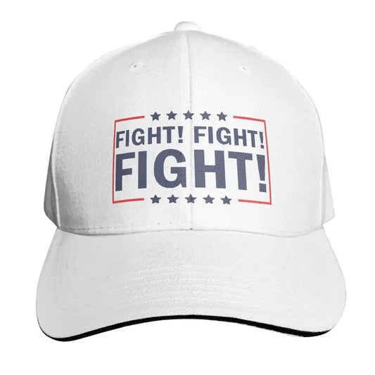 Donald Trump Fight Fight Fight Supporters Americans Baseball Caps MAGA Hat Sun Cap Men Women Outdoor Golf