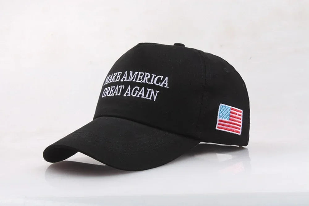 Hot Sale Trump American Presidential Hat Make America Great Again Hat Donald Trump Republican Hat Cap MAGA Embroidered Mesh Cap