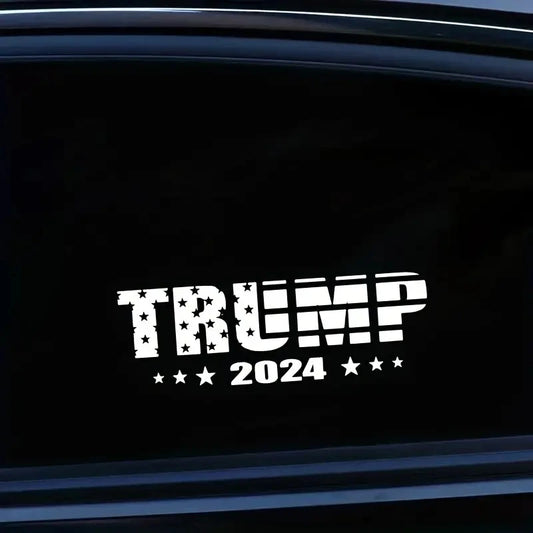 Trump 2024 USA Flag Car Sticker Make America Great Donald Trump President Decal Bumper Sticker Various Colors