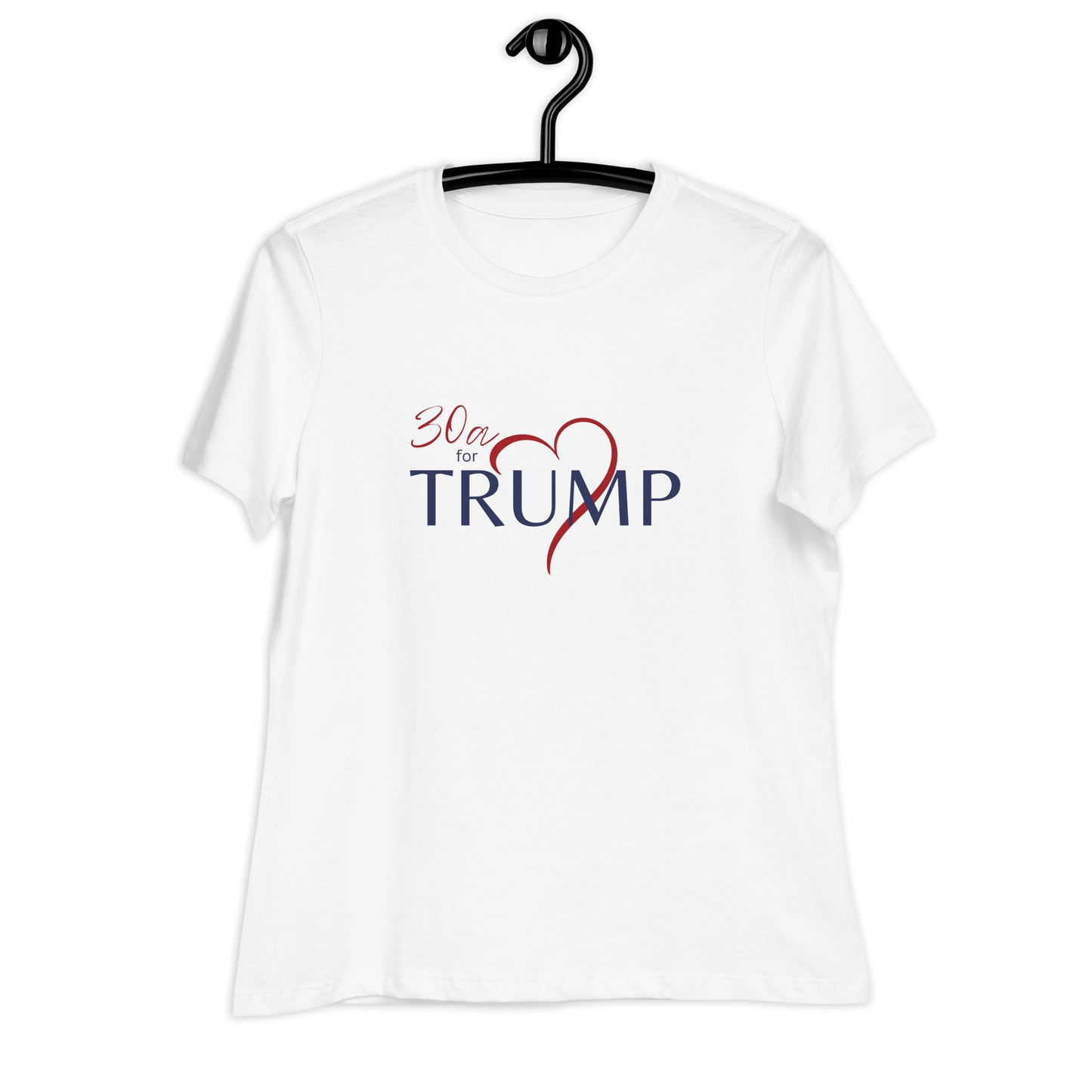 30a for Trump Women's Lifestyle T-Shirt Trump 2024 Emerald Coast Florida MAGA