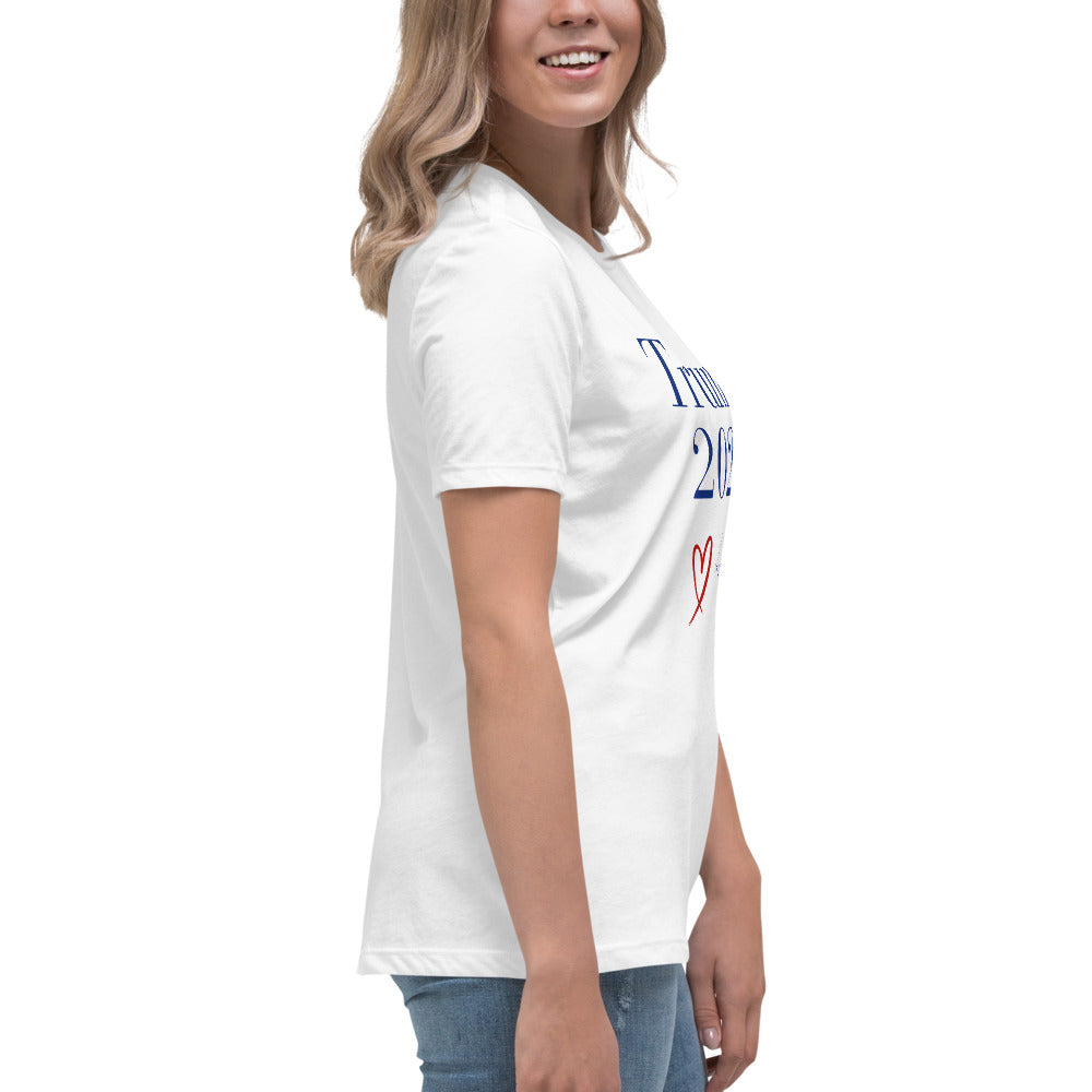 “Trump 2024, Obviously" Women's Relaxed T-Shirt | Trump Won | MAGA Tee | Trump 2024 Clothing